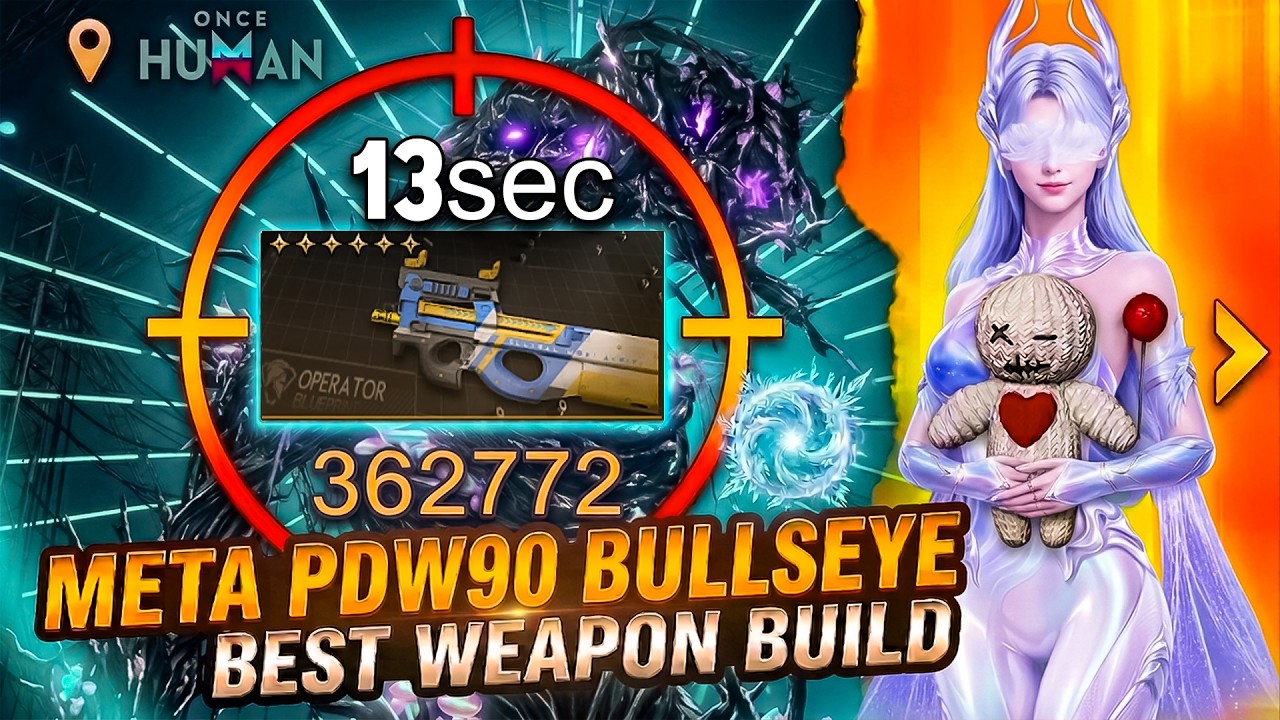 NEW META DPS 1.9M FORSAKIN GIANT RIFTWALKER PDW90🥶BEST BUILD GUIDE - ONCE HUMAN