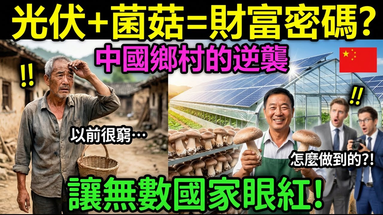 戈壁變綠洲！中國用一朵菌菇破解世界難題，西方都忍不住抄作業