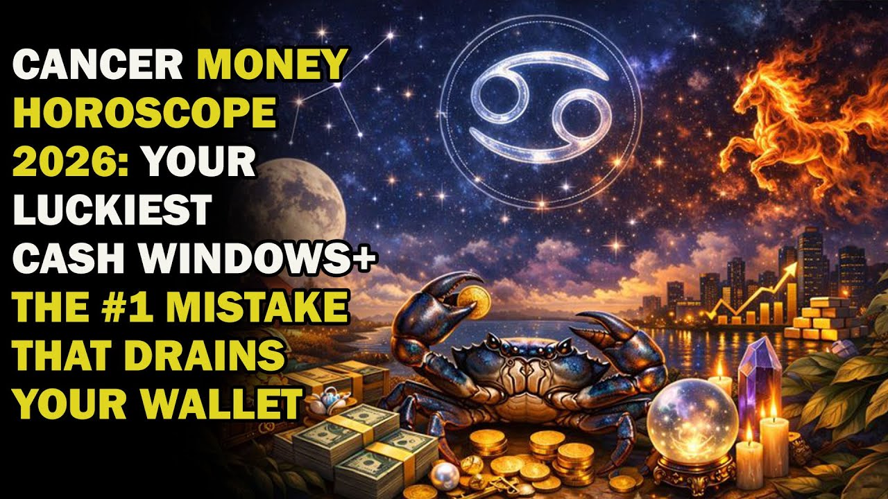 Cancer 2026 Financial Horoscope: Best Money Months, Wealth Triggers & How to Get Rich Safely
