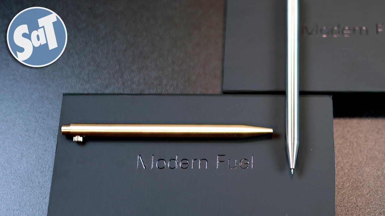 Review | MODERN FUEL BOLT ACTION PEN and MECHANICAL PENCIL | SERIOUS Writing Utensils