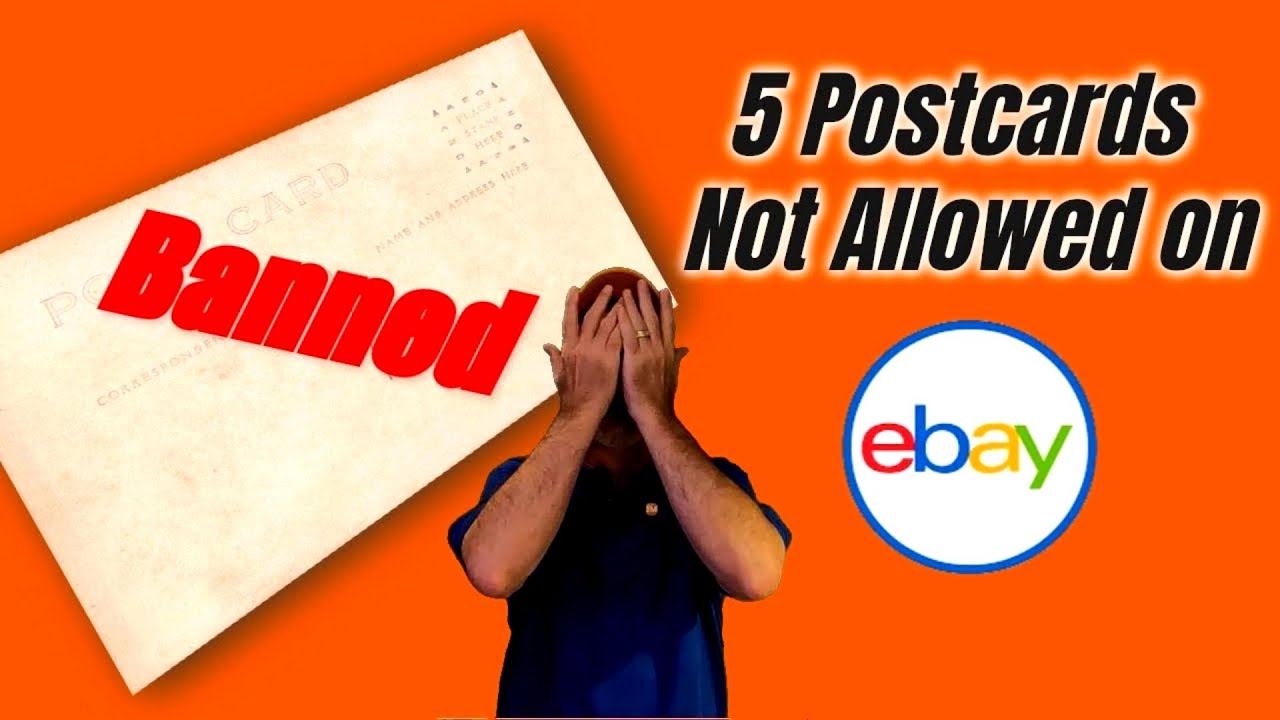 I would Not Try to List These Postcards on eBay!