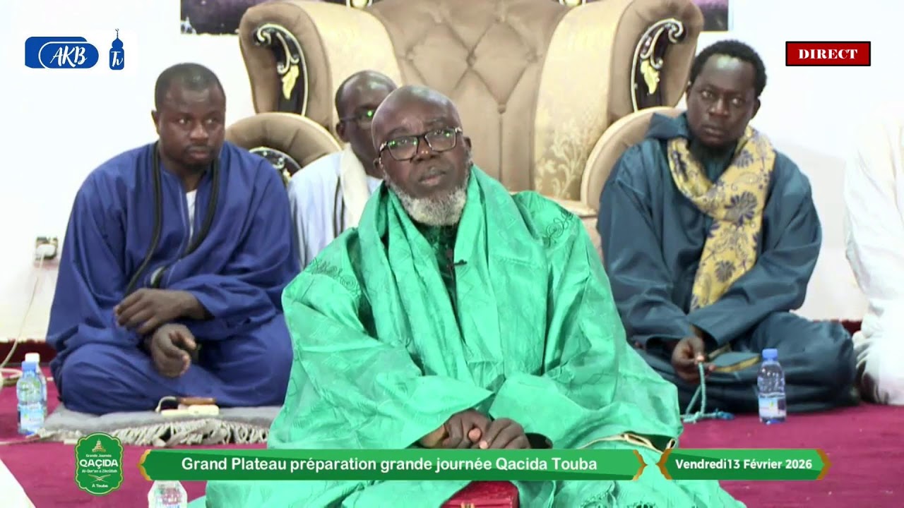 DIRECT : Mega Plateau préparation Grande journée KHassida