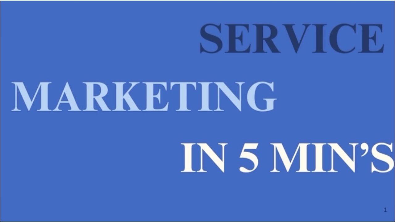 &ldquo;Service Marketing Explained in 5 Minutes | Easy BBA Concept Guide&rdquo;