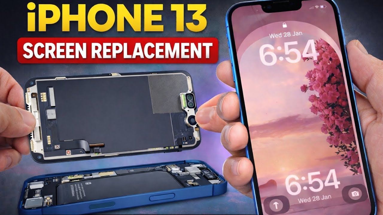 iPhone 13 Screen Replacement | Step by Step Repair