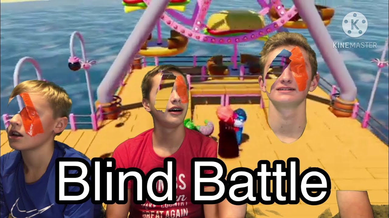 Gang Beasts Blind Battle!!