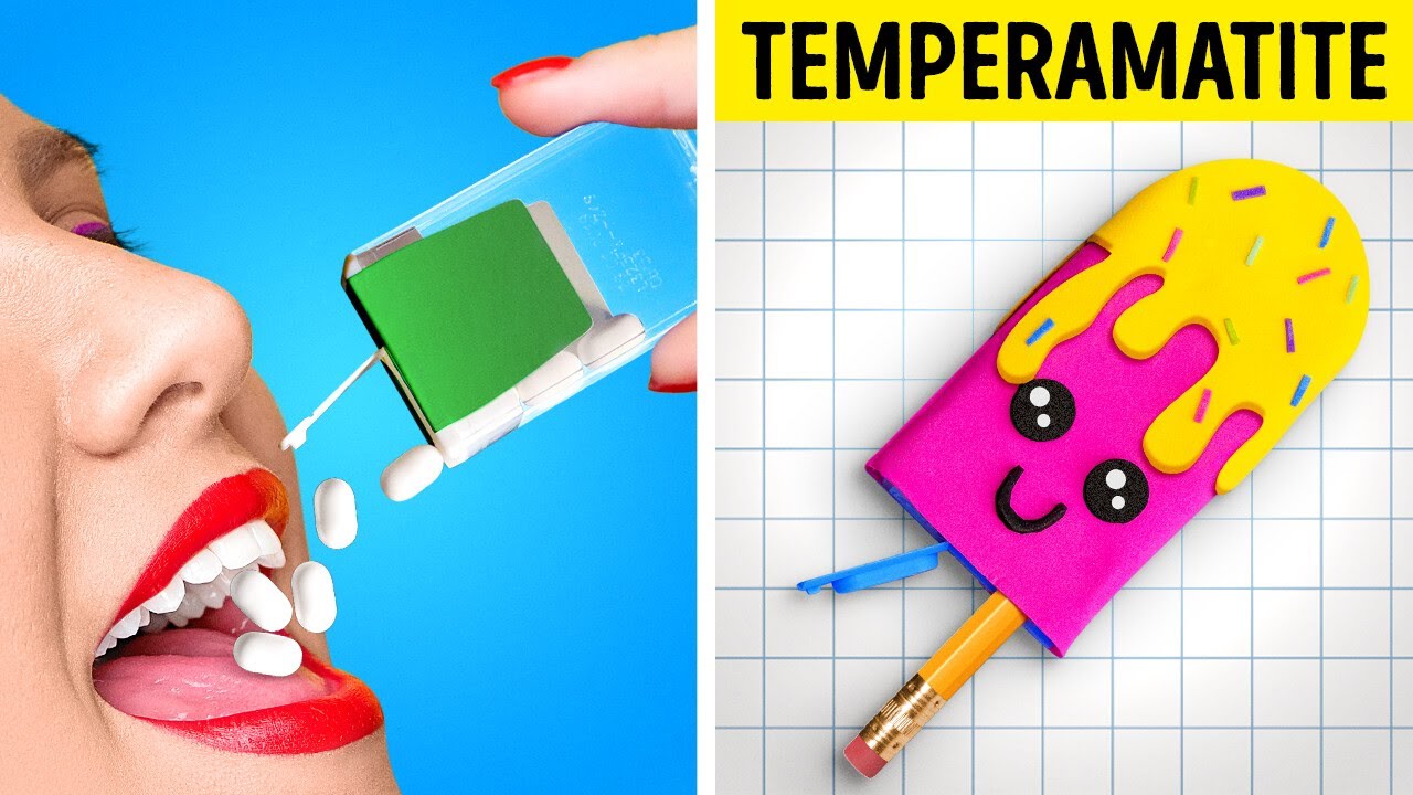 HO CREATO DELLE COSE FIGHISSIME PER LA SCUOLA || Idee Per Il Ritorno A Scuola