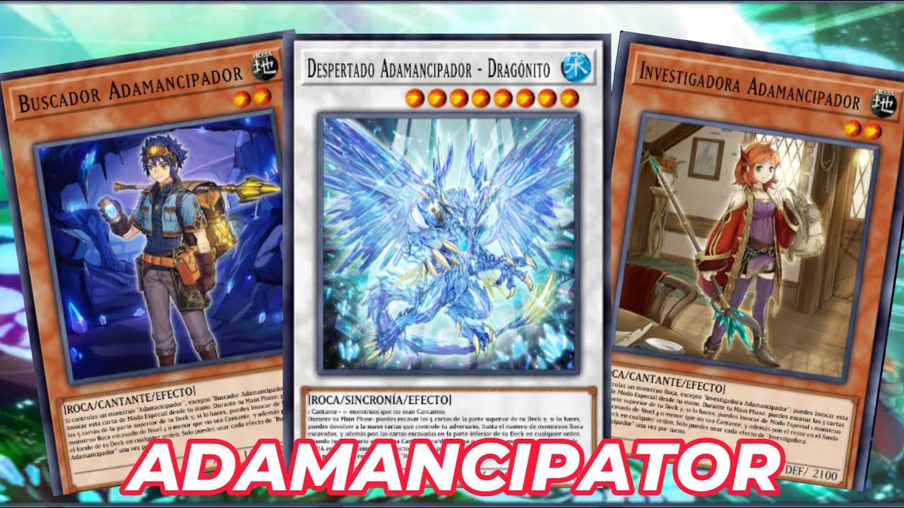 [DUEL LINKS] NUEVO DECK ADAMANCIPATOR DECK PROFILE,COMBO SINCROS FUERTES, INTERRUPCIONES, SKILL ROTA