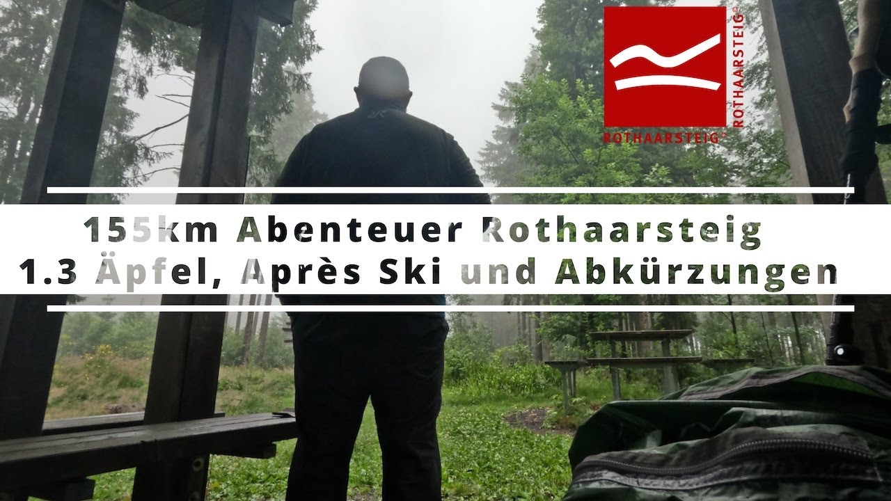 155 km Abenteuer Rothaarsteig 2025 - 1.3 Äpfel, Après Ski und Abkürzungen