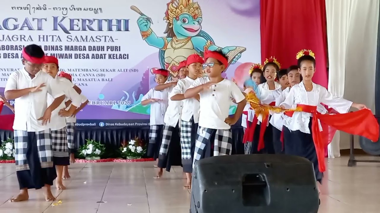 Mejangeran kelas 3 SD Negeri 1 Magarga Dauh Puri