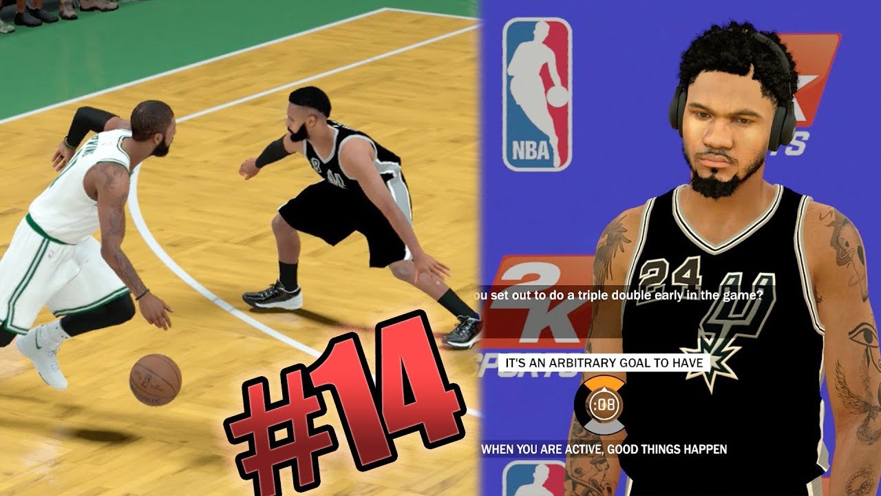 NBA 2k18 MyCAREER - 1st Triple Double vs My Old Team! Kyrie Breaking Ankles! Ep. 14