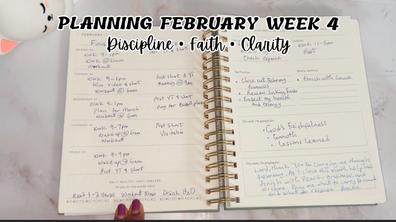 This Weekly Planning Method Keeps Me On Track