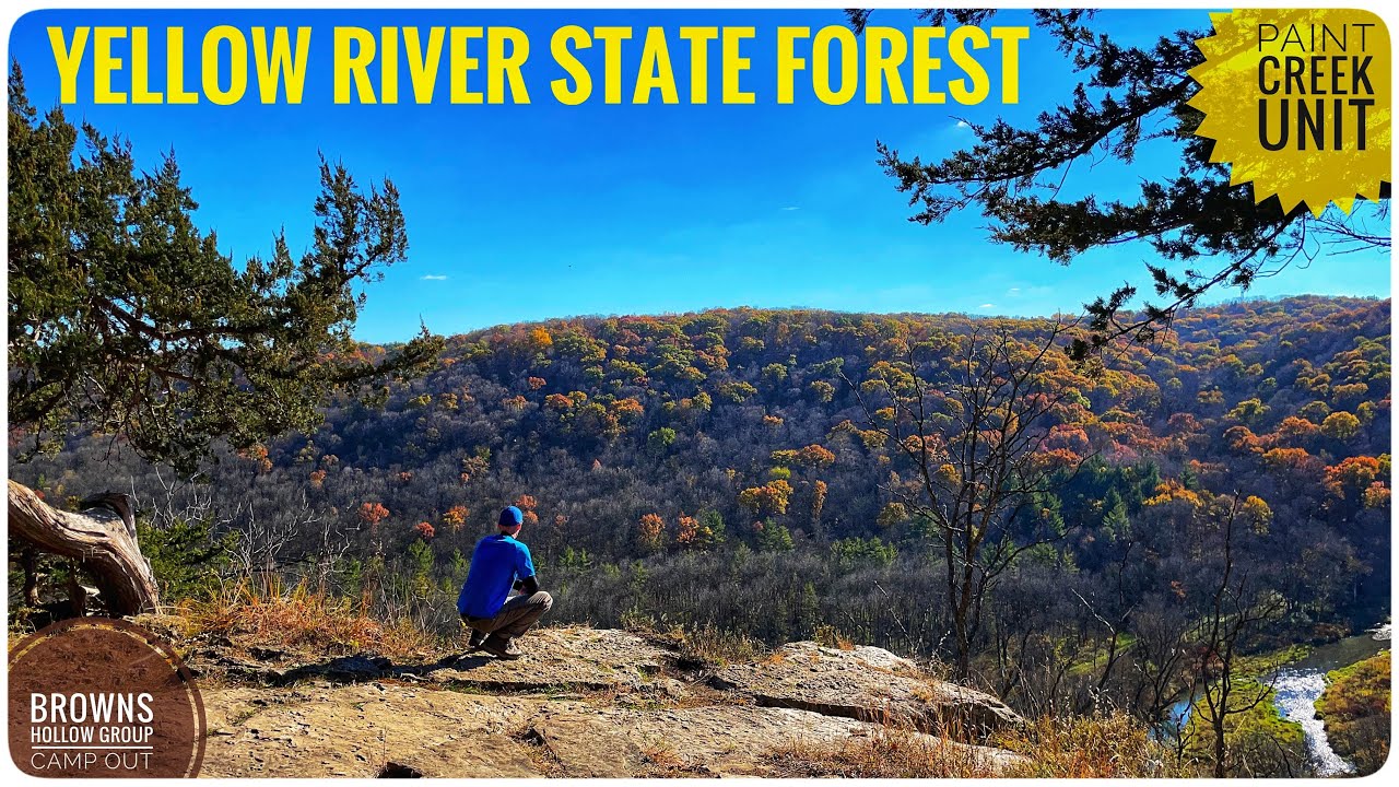 Yellow River State Forest Group Camp Out: Paint Creek Unit