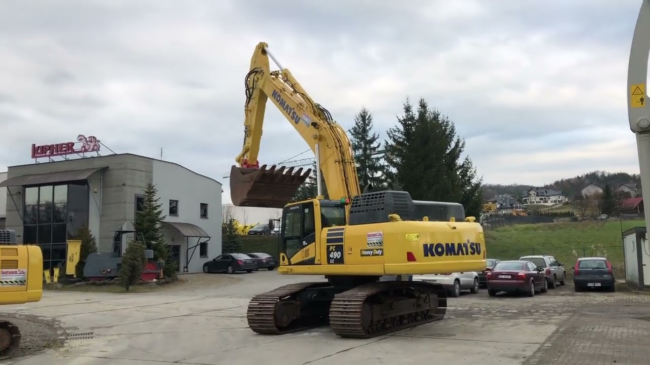 Koparka gąsienicowa Komatsu PC490LC-11 2018r.