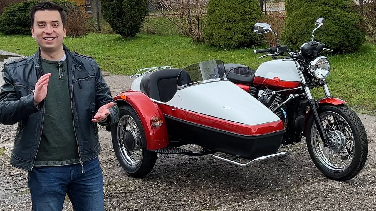 Moto Guzzi V7 Special a Velorex 563 - Detailní ukázka soupravy sidecaru