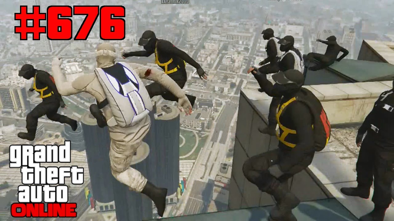 Stress auf dem Parkhausdach - GTA 5 Online #676