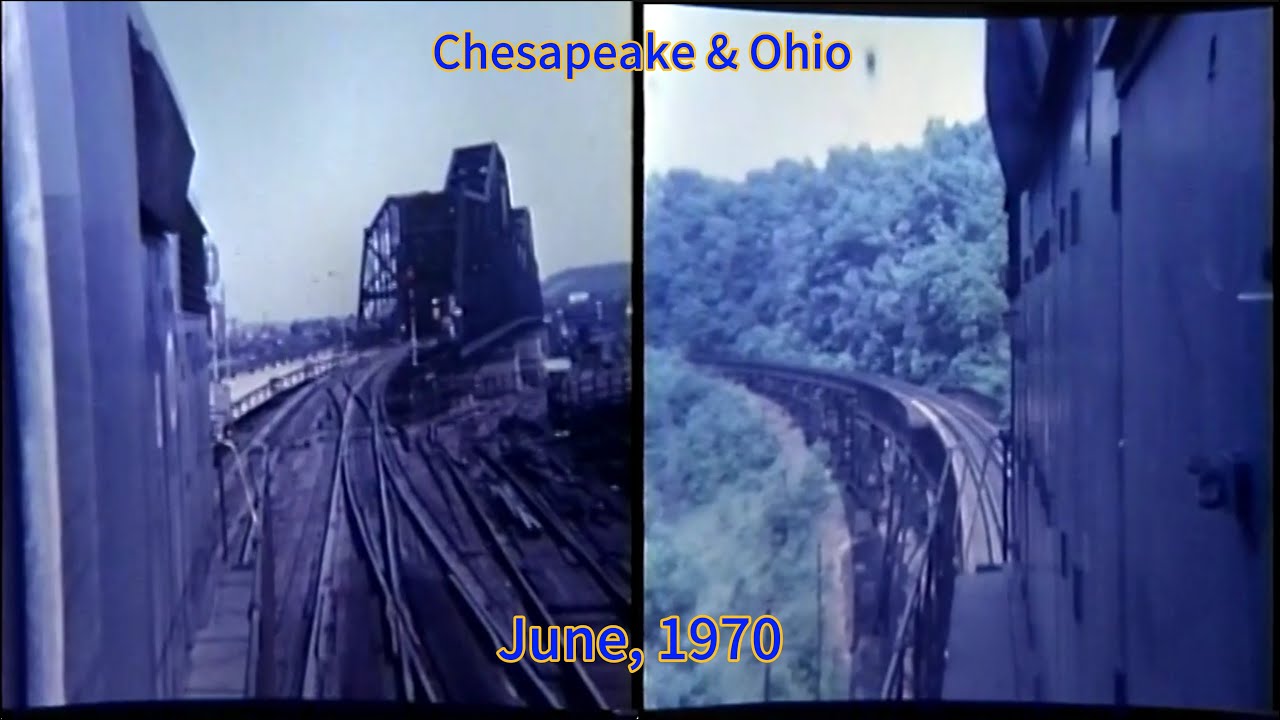 Cab Ride on the C&O From Cheviot, OH - Silver Grove, KY. June, 1970