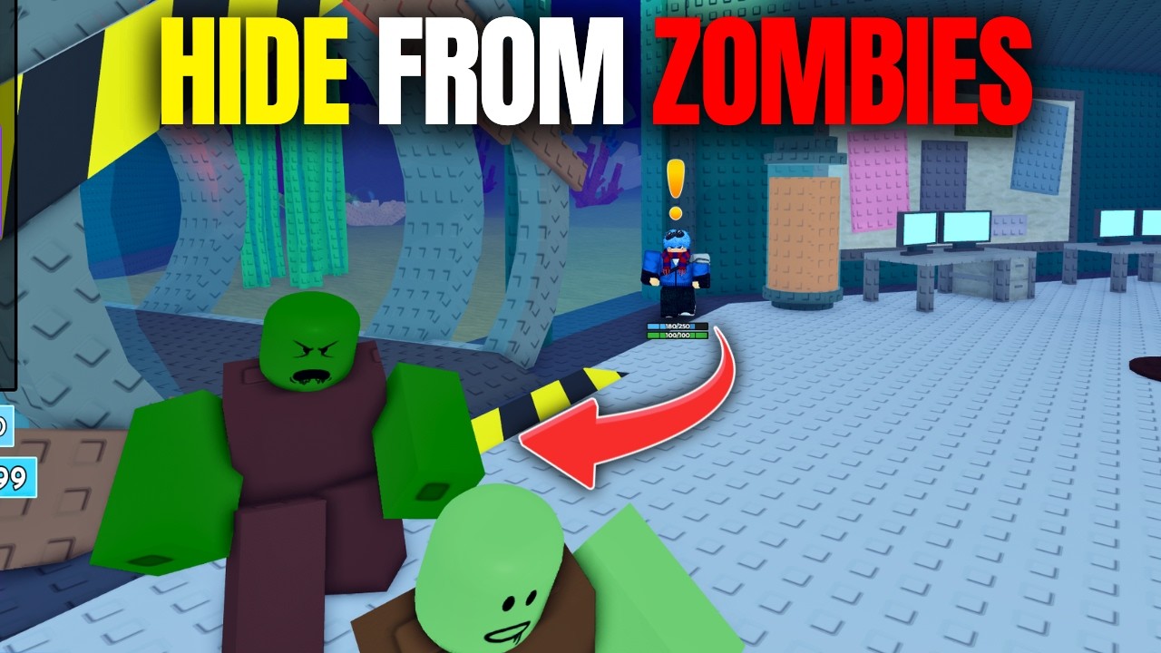 ZOMBIE GLITCH to Get 1000 WAVES FAST | Survive Zombie Arena