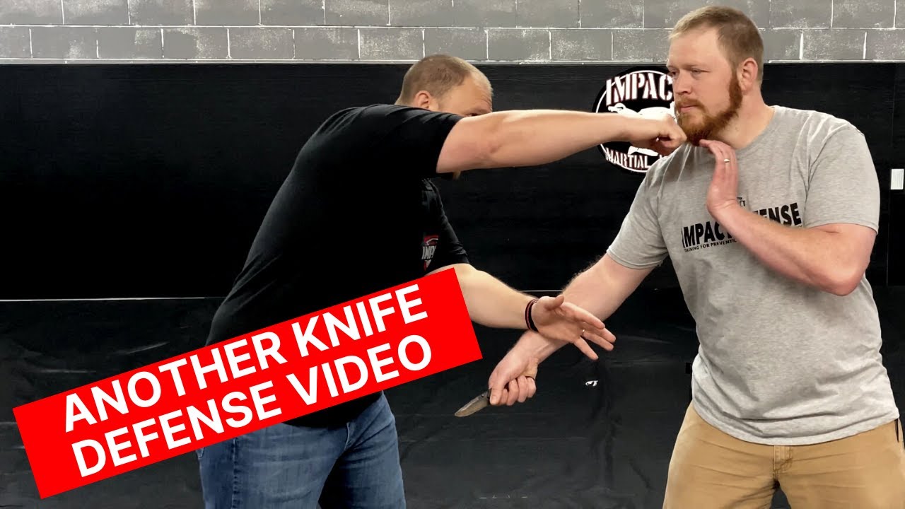One More Knife Defense Technique That Works!