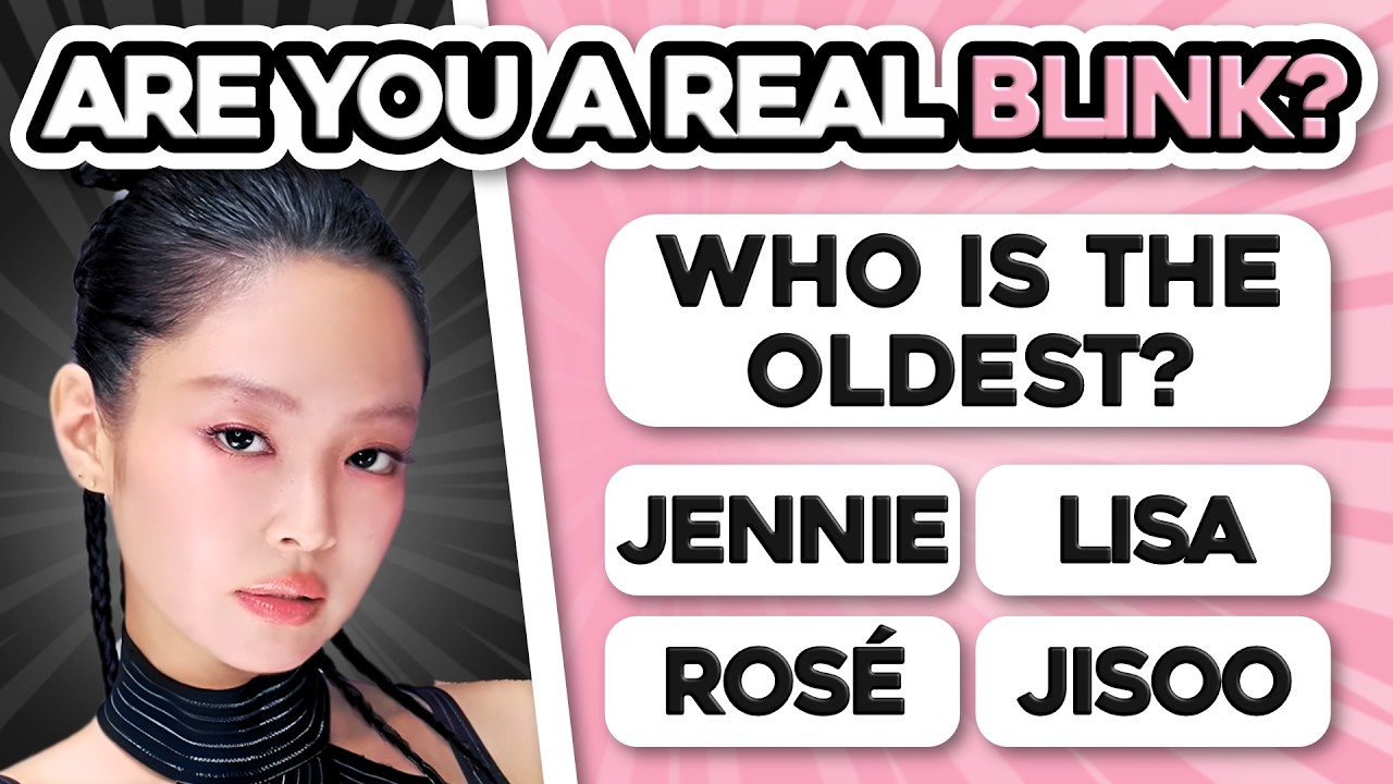 Are You A Real Blink? | Blackpink Quiz | Kpop Game 2026