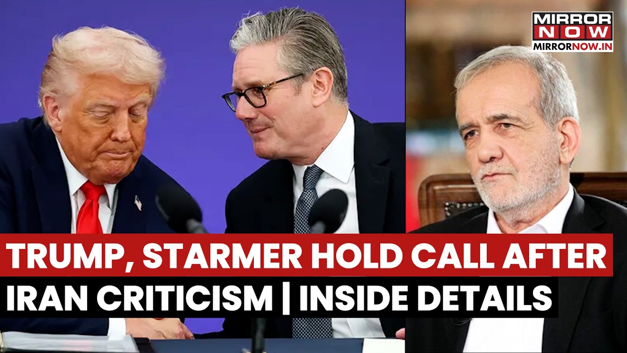 US: Trump & UK PM Starmer Hold Talks Amid Strain In Diplomatic Relations