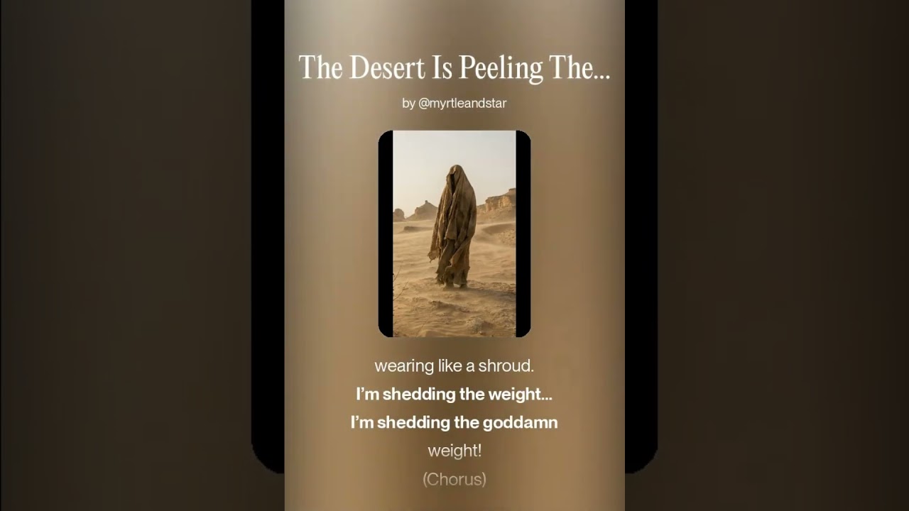 ​The Desert Is Peeling The World Off Of Me: The Ragged Scouring (Wilderness Folk-Rock) ⚖️🌑