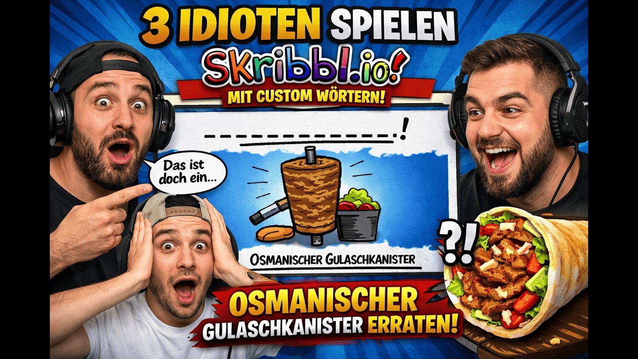 3 Idioten Spielen Skribbl.io mit Custom Wörter I Skribbl.io I @Alberto_Alonso88