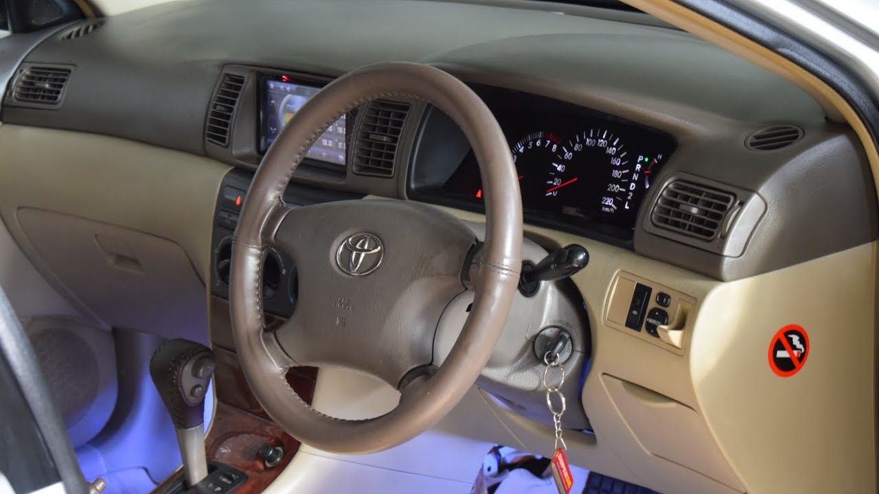 Toyota Corolla 1.6 SE Saloon 2003 Detailed Review - Price In Pakistan - Specs & Features