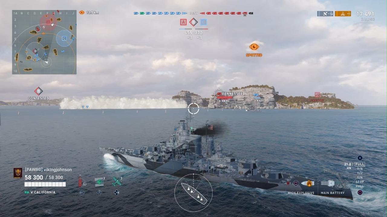 World of Warships: Legends_California Dreaming