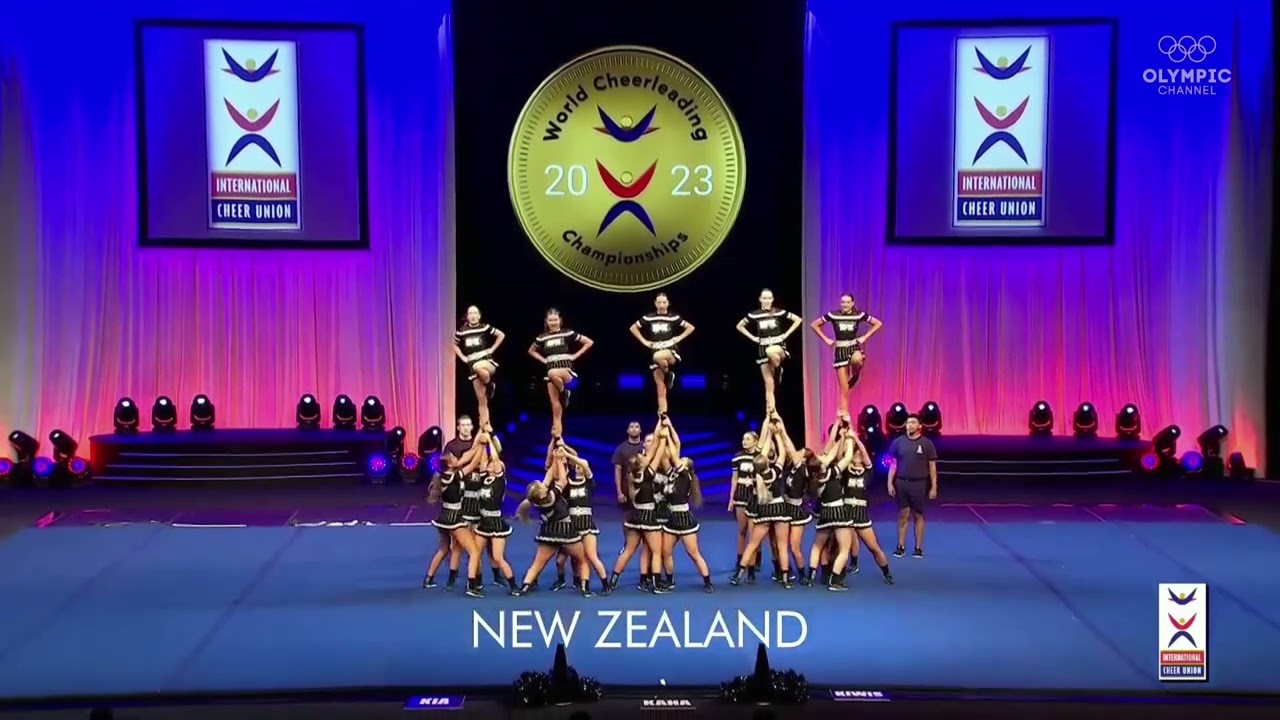 2023 ICU Worlds Junior All Girl Advanced  - Team New Zealand