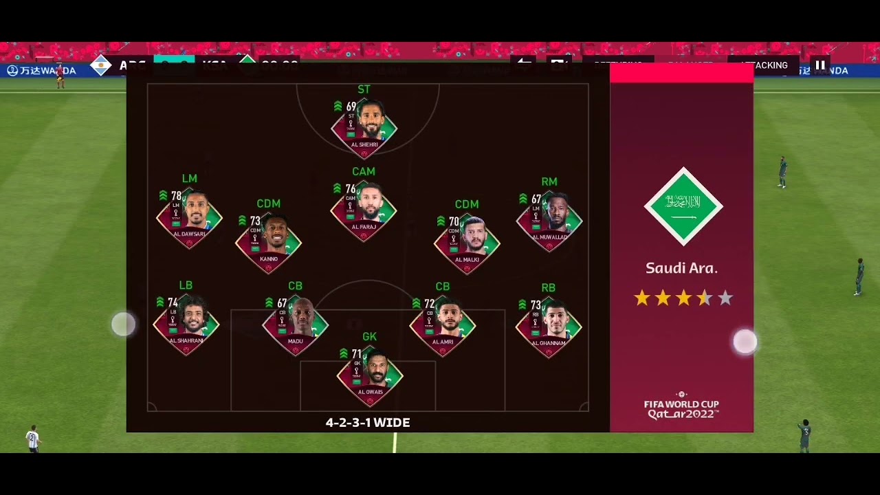 How to make a curve shot or fennise in fifa mobile by messi