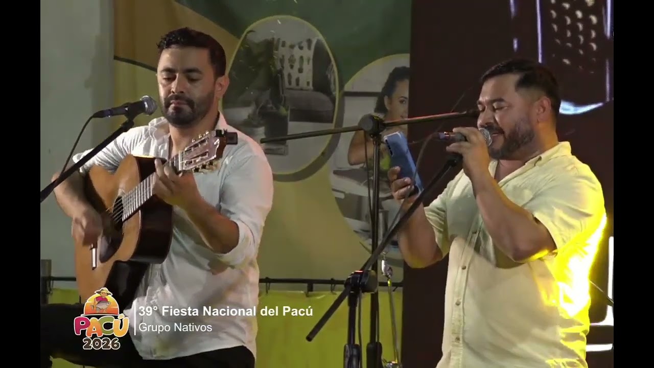 Nativos - Fiesta del Pacú (Ramírez - Ortiz). 39° Fiesta Nacional del Pacú 2026. 