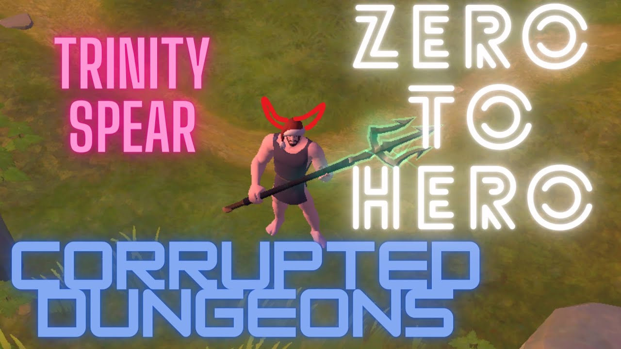 ZERO to HERO in CORRUPTED DUNGEONS with the EASIEST weapon in ALBION ONLINE