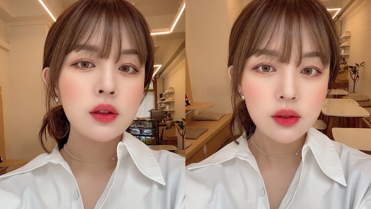 grwm (제품협찬) ☕️ 출근전, 같이준비해요 / 마음급한 겟레디/ 요즘 홈케어 템/ 카페에서 아이라인 그릴줄이야..후