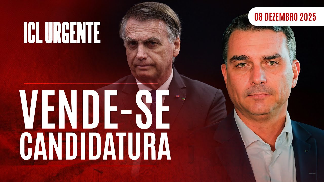 ICL URGENTE - 08/12/25 - FLÁVIO ADMITE QUE PODE RETIRAR CANDIDATURA SE CENTRÃO PAGAR O 