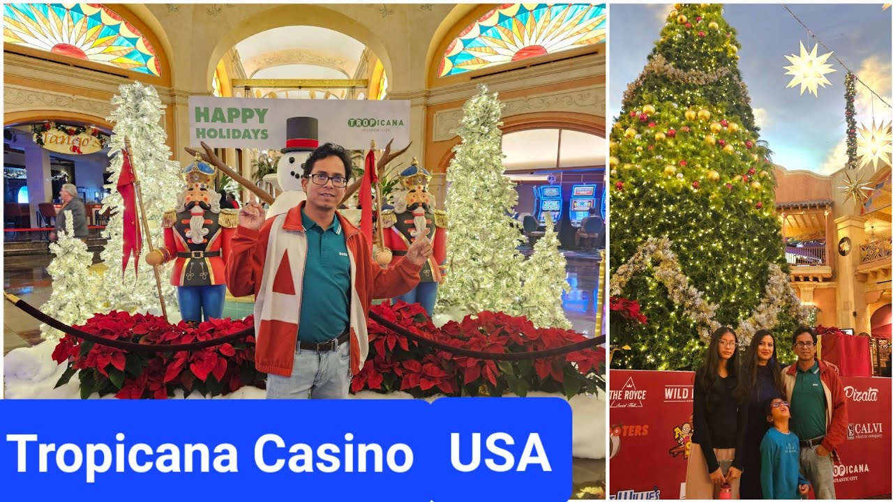 Tropicana Atlantic City Vacation|Best ever winter xmas holiday