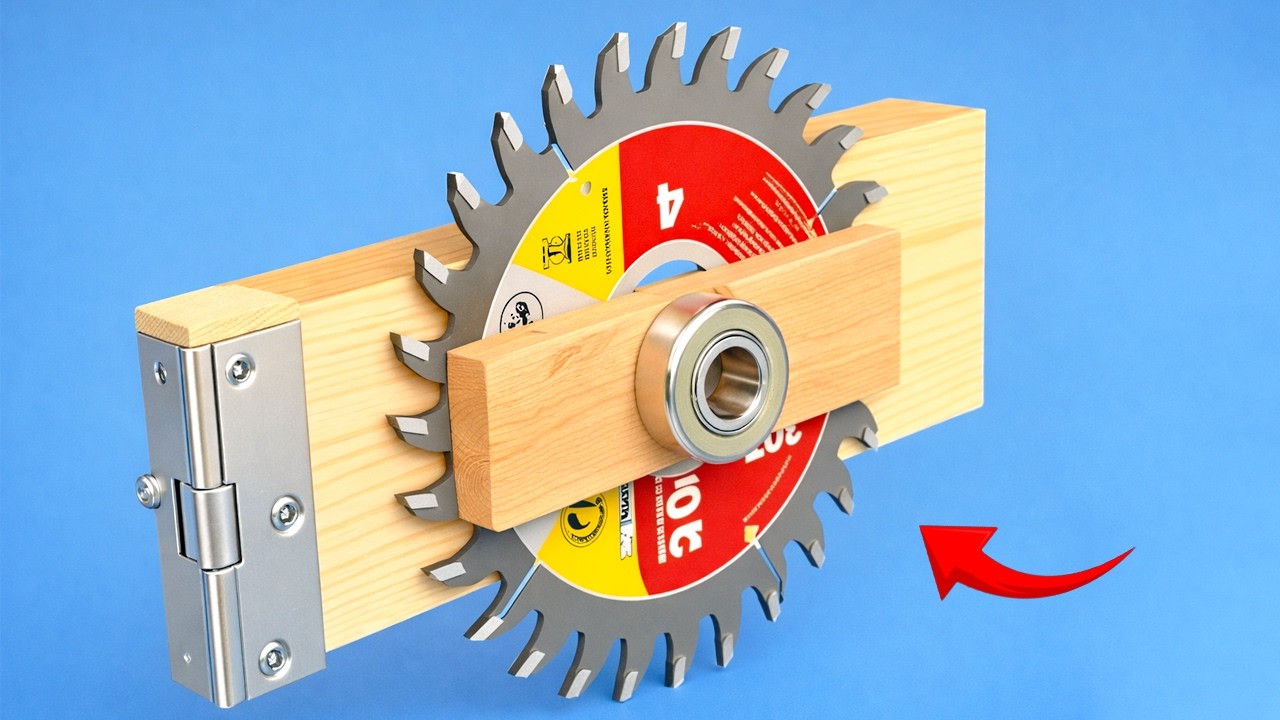 The Genius Invention of a 60-Year-Old Carpenter! A Clever DIY Tool