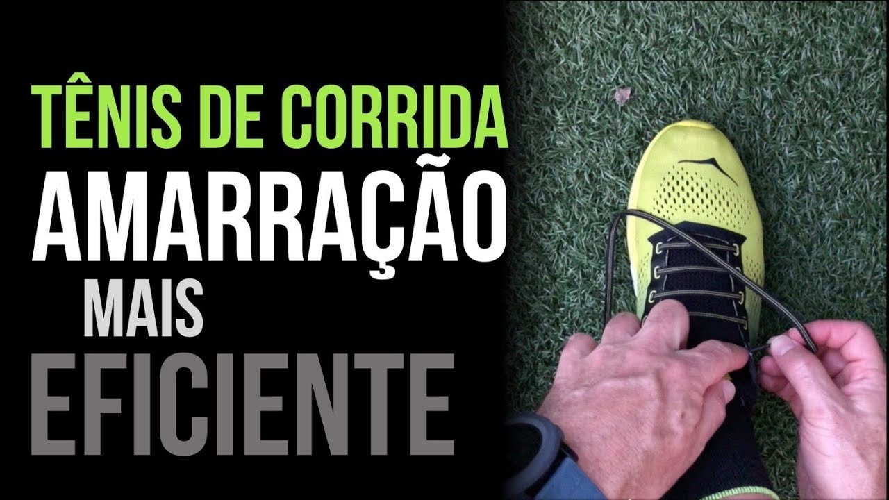 AMARRAÇÃO DE TÊNIS PARA CORRIDA