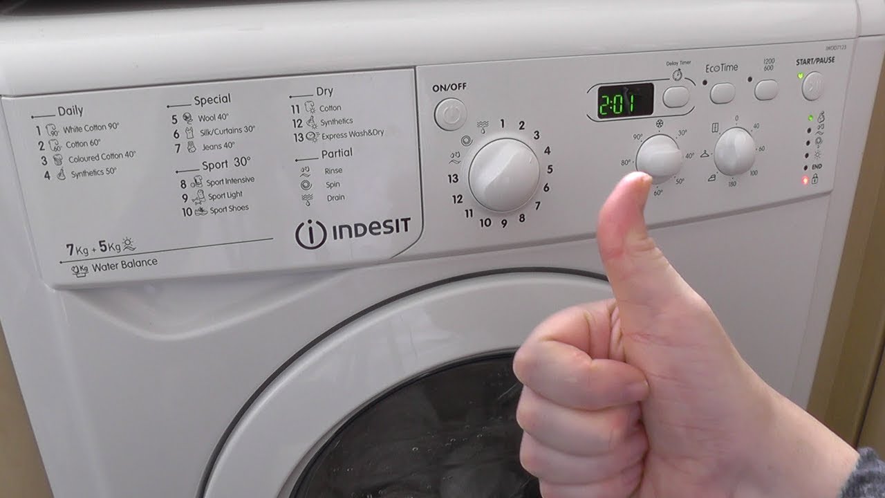 Отзыв потребителя: СТИРАЛЬНО-СУШИЛЬНАЯ МАШИНА INDESIT IWDD7123