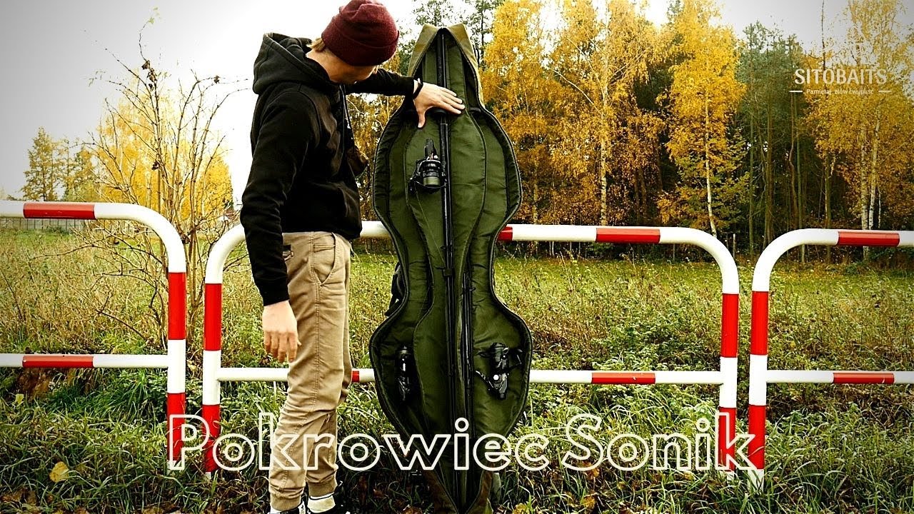 Pokrowiec Na Wędki Karpiowe - Sonik SK-TEK 3 Rod Compact/KOD RABATOWY