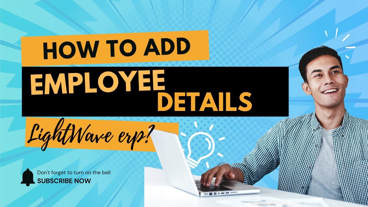 How to Add Employee Detail in HRM Module Lightwave Erp?