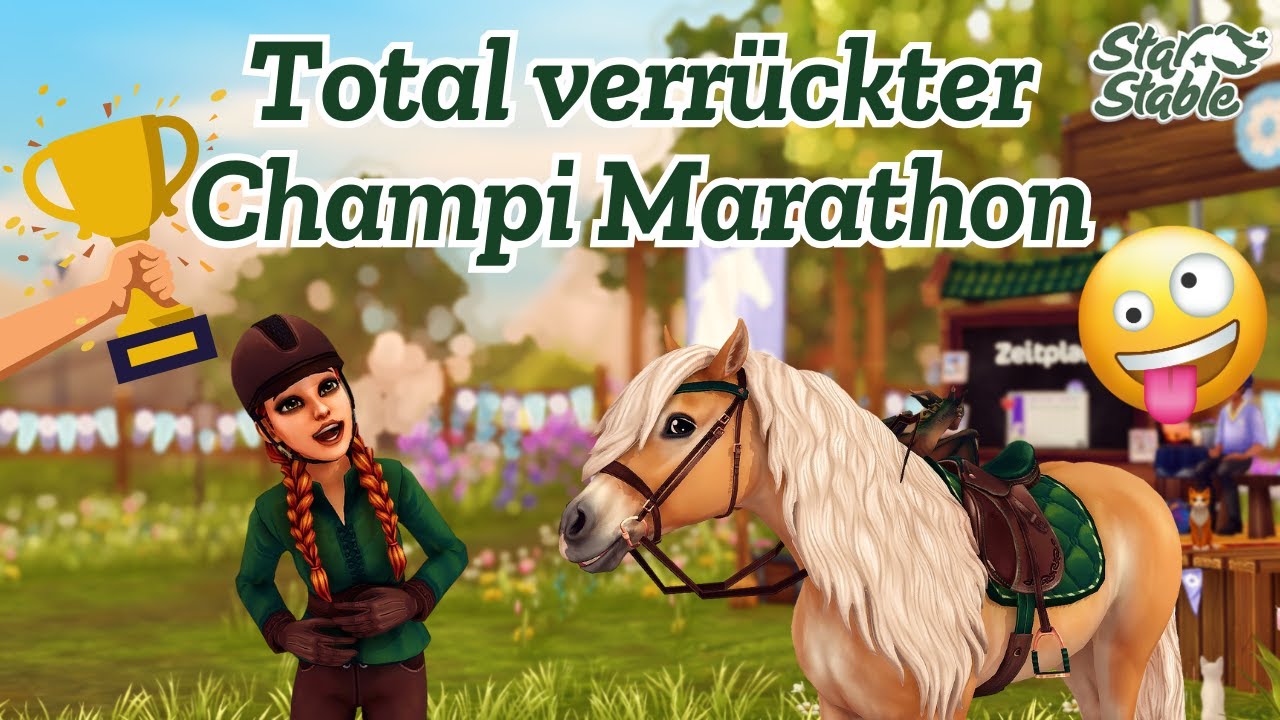 SSO 🐴 TOTAL VERRÜCKTER CHAMPI MARATHON 😛