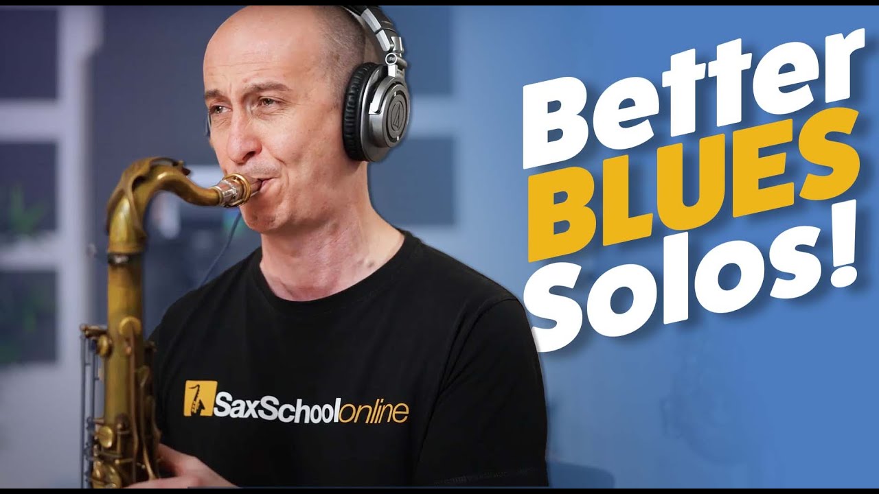 3 Easy BLUES Tactics for Sax - CloudVocal Jam 2023