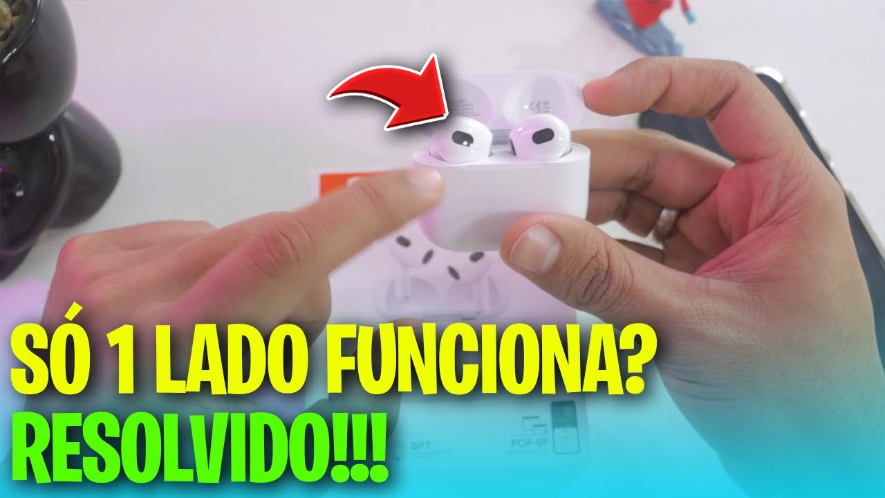 Fone bluetooth H'maston RS-20 só 1 lado funciona? Só conecta um lado? RESOLVIDO ✅