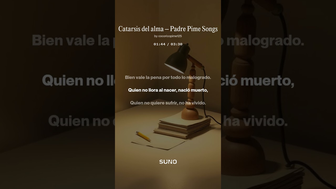 Catarsis del alma – Padre Pime Songs