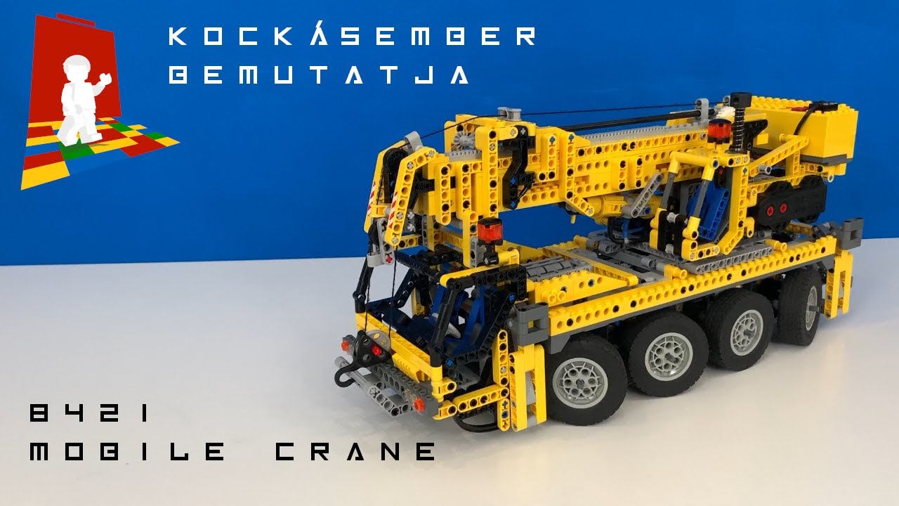 Hétfői bemutató - Az ikonikus daru - Lego Technic 8421