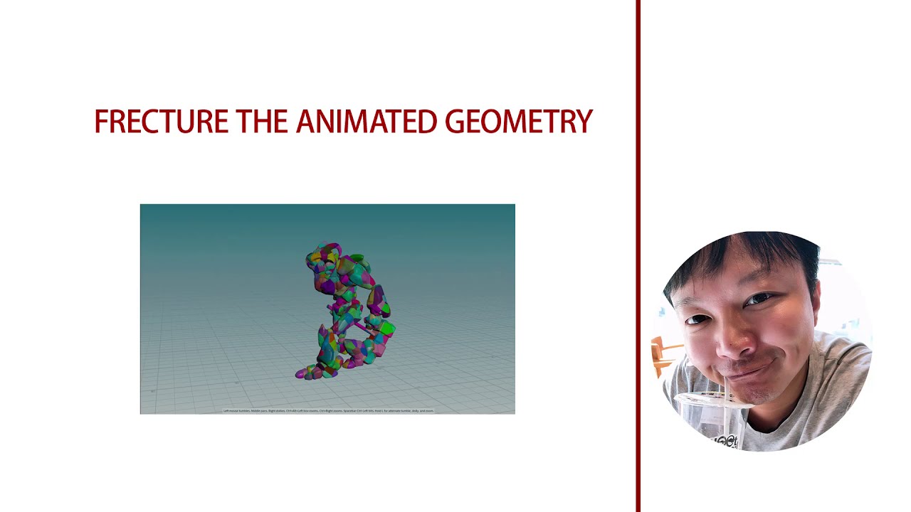 [nero's houdini] 3 ways of fracturing animated geometry
