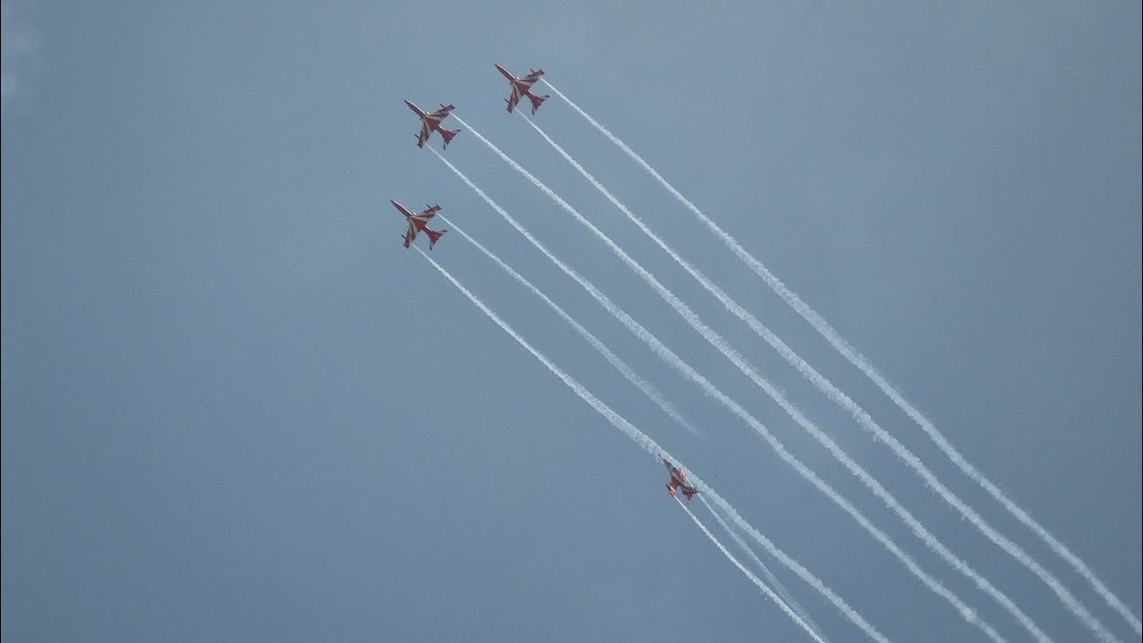 Suryakiran IAF Airshow In Narendra Modi Stadium 🔥 || Cricket World Cup Final 2023
