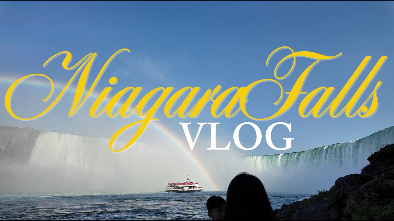 niagara falls vlog | flew across the country to the famous waterfall in US  & canada✈️🌊 