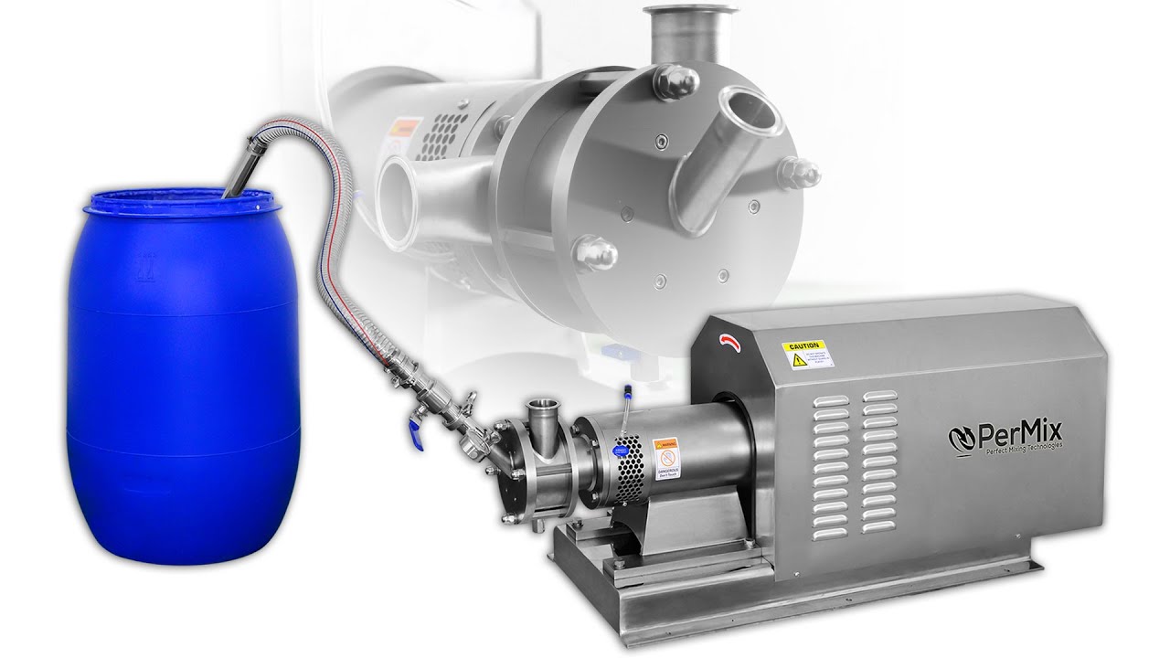 Powder Induction Mixer with Venturi Effect Technology