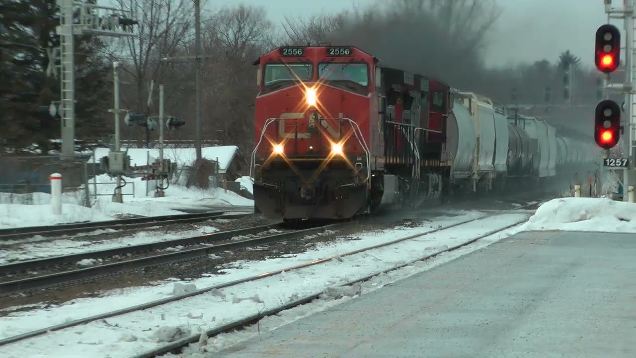 CN Train 322 Eastbound February 27, 2026